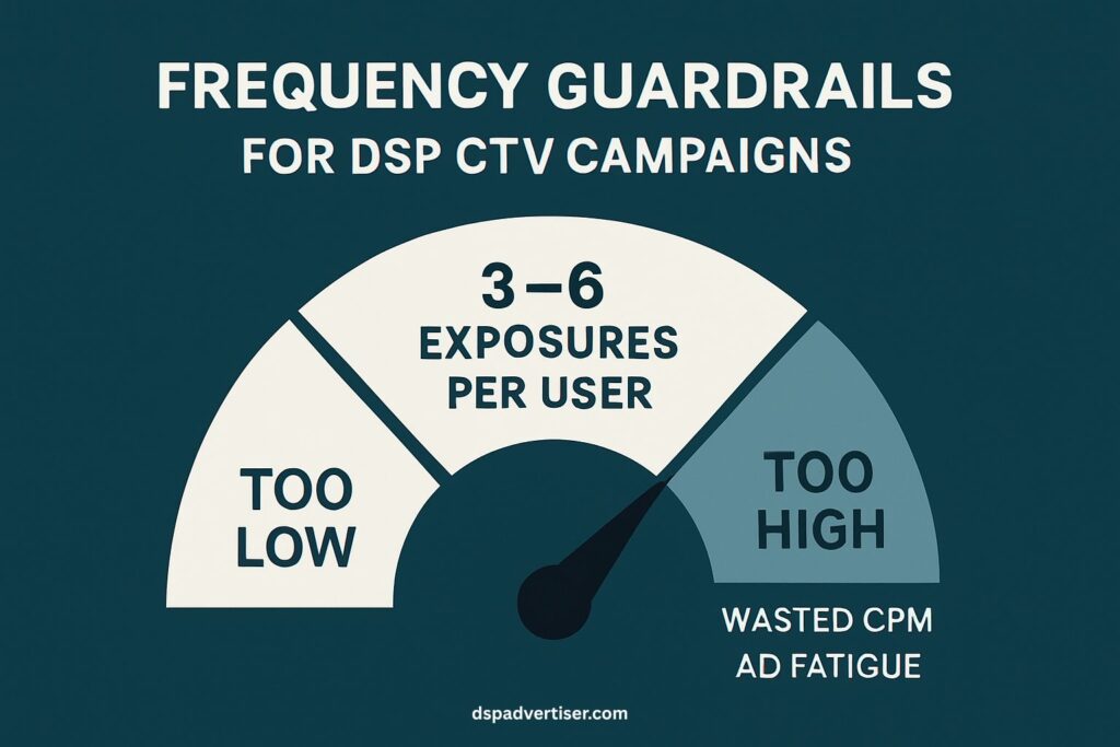 Frequency Guardrails For DSP CTV Campaign 
