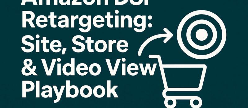 Amazon DSP Retargeting: Site, Store & Video View Remarketing Playbook